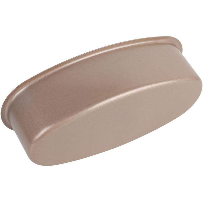 TOPINCN Cake Molds, Cheesecake Molds DIY Oval Cake Mold Muffin Mold (Gold)