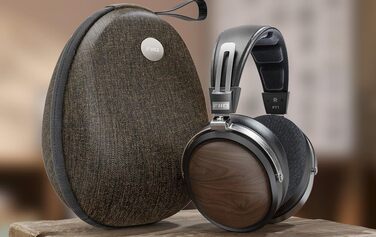 Навушники FiiO FT1 32Ω з великими динамічними драйверами та дерев'яними корпусами (Чорний)