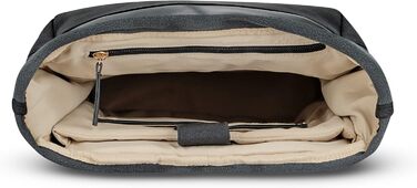 Жіночий рюкзак Expatrié Adele Rolltop: елегантний рюкзак для університету, велосипеда та роботи. Водовідштовхуючий, чорний, для ноутбука.