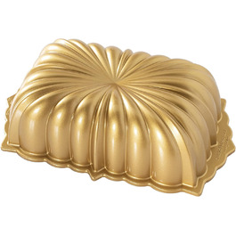 Форма для випікання Nordic Ware, хвиляста, золота, алюміній, антипригарна, NW 81677