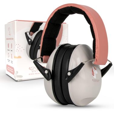 Schallwerk® Kapselgehörschutz Kiddies: Навушники для захисту вух для дітей | Навушники для захисту від шуму, преміум-якість, mini, для повсякденного використання та заходів (Унікорн Дасті)