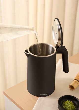 Електричний чайник CREATE KETTLE STUDIO PRO 1 л, регулювання температури, підтримання тепла, чорний