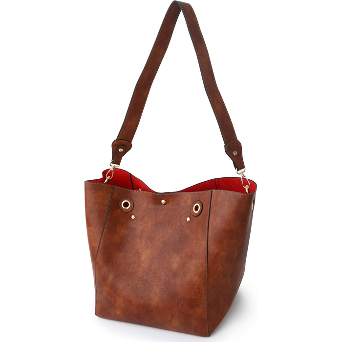 Жіноча шкіряна сумка-шопер велика (Dunkelblau) для студентів та роботи