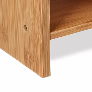 Relaxdays Bamboo Monitor Stand