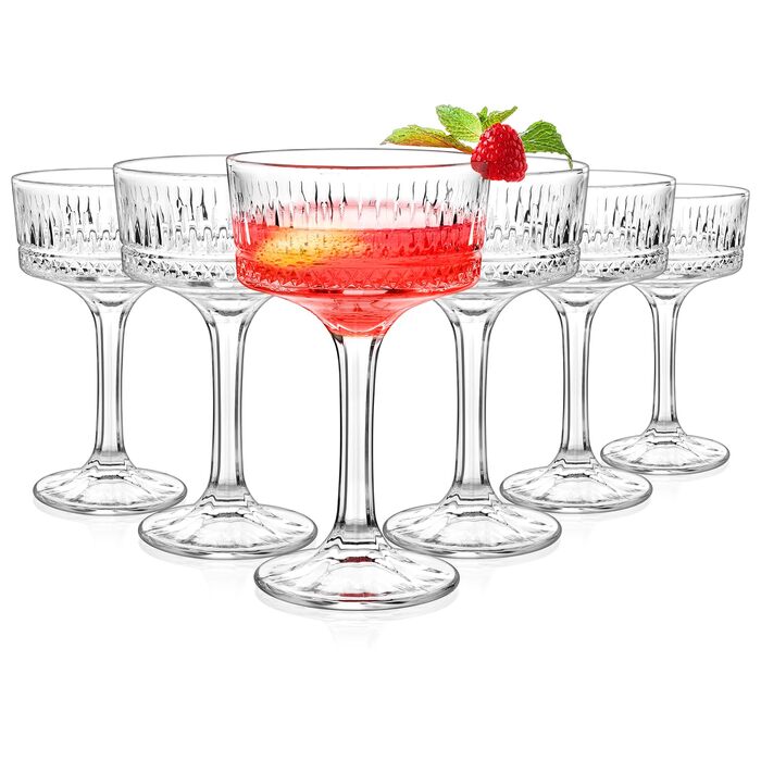 Набір келихів для Мартіні Martini 6 шт, 300 мл, келих для Мартіні, для вечірок, ресторанів, барів
