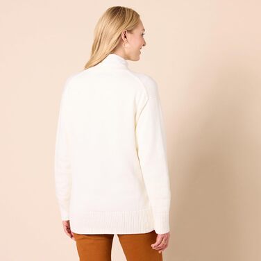 Кардиган-пуловер Aazon Essentials з V-подібним вирізом та вільним кроєм (XXL, кремовий)