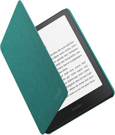 Чохол для Amazon Kindle Paperwhite та Kindle Colorsoft - Легкий, водонепроникний, з тканини (Смарагдово-зелений)
