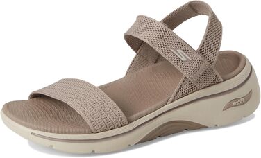 Сандалі Skechers Go Walk Arch Fit 2.0 Annie – бежеві текстильні жіночі, 38 EU
