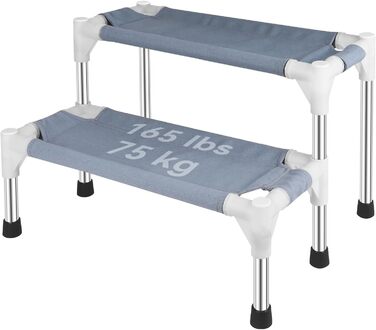 Сходинки для собак та котів Makerfire (2 сходинки) - для підйому на ліжко/диван