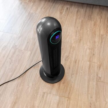Керамічний обігрівач Cecotec ReadyWarm 2000 Max: поворотний дизайн, 2000 Вт, 3 режими, термостат, безпека, пульт ДК