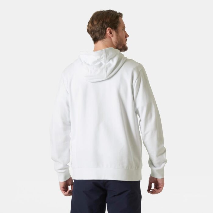 Чоловіча біла толстовка-худі Helly Hansen HH Logo з капюшоном, розмір L