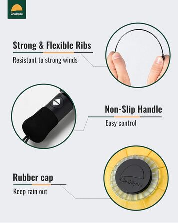 Компактний дорожній парасолька великого розміру, стійкий до сильного вітру – автоматичний кишеньковий парасолька для чоловіків та жінок, жовтий, 106 см