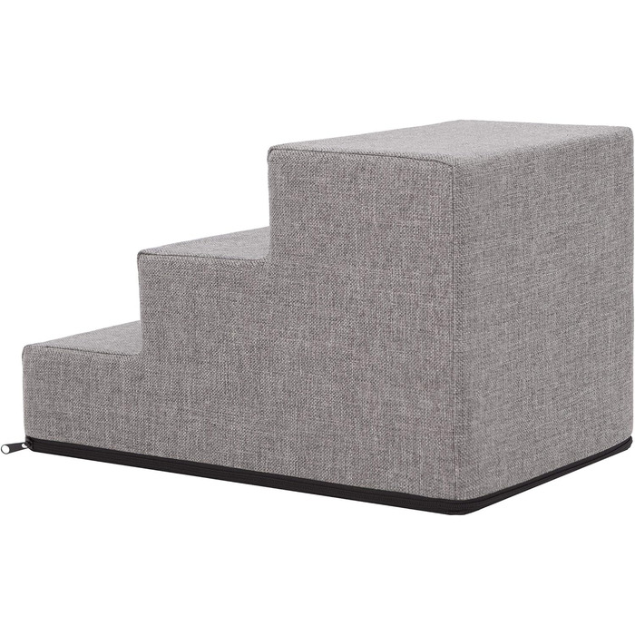 Східні сходинки для собак та котів Tiertreppen - 4 сходинки, висота 40 см, сірий колір