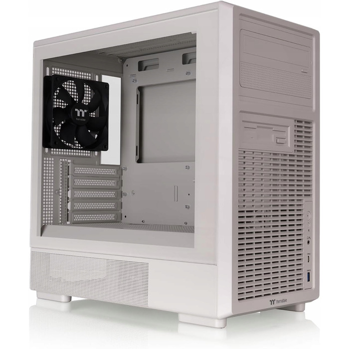 Корпус Thermaltake Retro 260 TG Micro Tower, бежевий