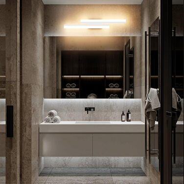 LED настінний світильник Klighten 40см, 12W, 850LM, тепле світло 3000K, для спальні, вітальні, коридору, сходинкової зони