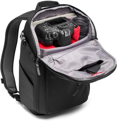Рюкзак для камери Manfrotto Advanced Compact III з відділенням для ноутбука, для беззеркальних камер та об'єктивів, з регульованими перегородками та кріпленням для штатива