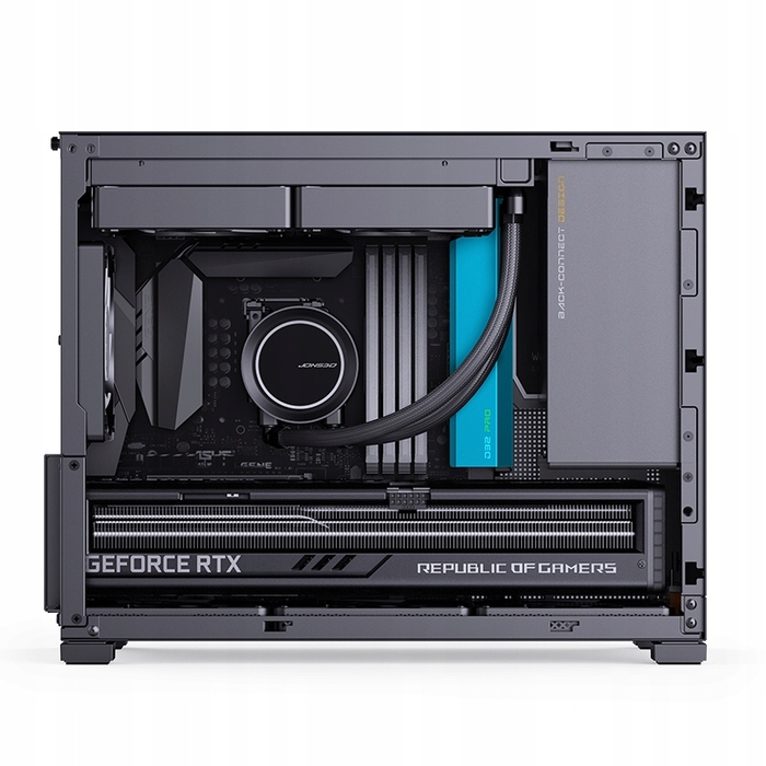 Корпус Jonsbo D32 PRO Black Mini Tower, чорний
