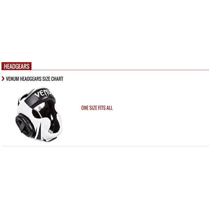 Venum Elite Headgear - White Boxing Headguard for MMA & Sparring