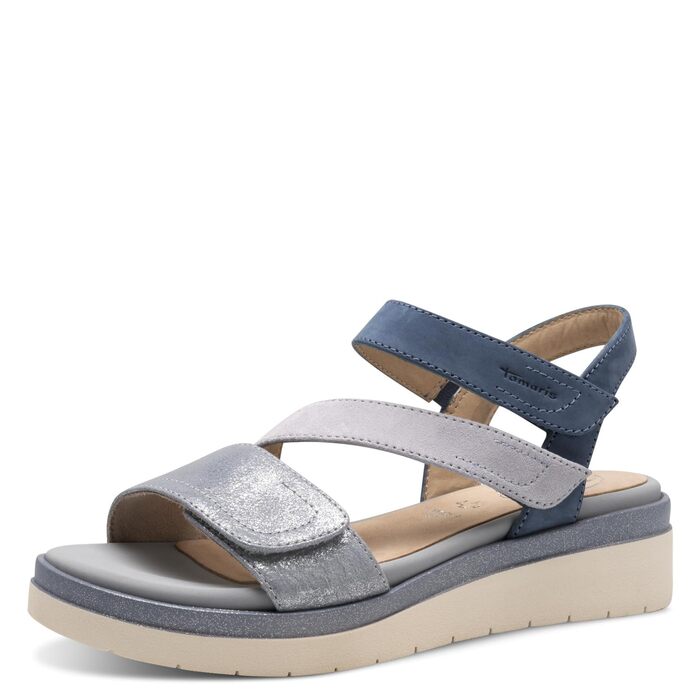 Босоніжки жіночі Tamaris 8-88705-44 Wide Fit, світло-блакитні, 39 EU