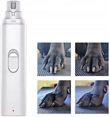 Електричний точило для кігтів собак та котів 3-в-1 з USB-зарядкою, 8000 об/хв, тихе та безпечне, точне шліфування, ергономічне, для малих, середніх та великих тварин