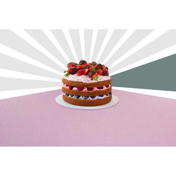 Форма для випічки Dr. Oetker Ø 20 см з плоским дном, кругла, з антипригарним покриттям, рожево-кремового кольору, для випічки, 1 шт.