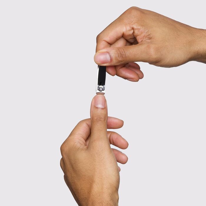 Набір для манікюру Tweezerman Nagelknipser Combo: прецизійний різак для нігтів, чорний