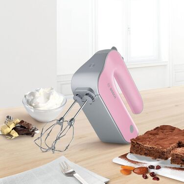 Bosch Home Appliances MFQ4030K, Gentle Rosa/Silver, 500 W
