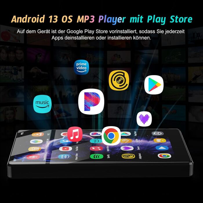 MP3 плеєр на Android 13 з 5