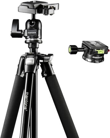 Штатив Mantona Basic Scout - 144 см, 5 кг, з кульковою головкою, для камер