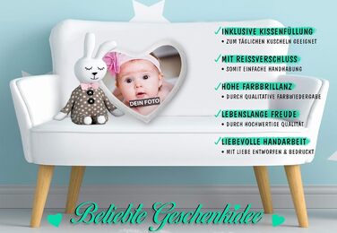 Фото-подушка у формі серця Print Royal, індивідуальний друк, 100% поліестер, персоналізований подарунок, з наповнювачем