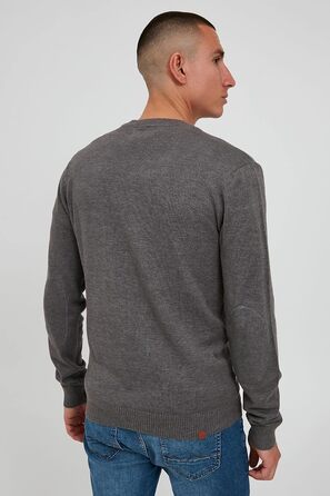 Кардиган чоловічий Bend BHennard Herren з в'язаного полотна з V-подібним вирізом, на ґудзиках, з бавовняної суміші, Regular fit, колір Pewter Mix (70817)