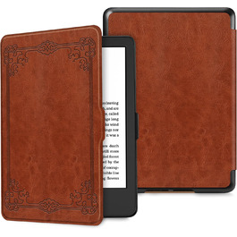 Чохол Fintie для Kindle 6 (11 покоління) 2024/2022 з авто-сном/пробудженням, океанський мармур (коричневий)