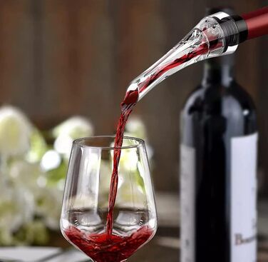 Corkscrew Wine Set, Wine Opener, Vacuum Pump Corkscrew Luxury Bottle Opener for Red Wine with Elegant Gift Box