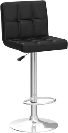 Барний стілець Leader Accessories (2 шт) - регульована висота 62-83 см, обтягнутий штучною шкірою, поворотний на 360°