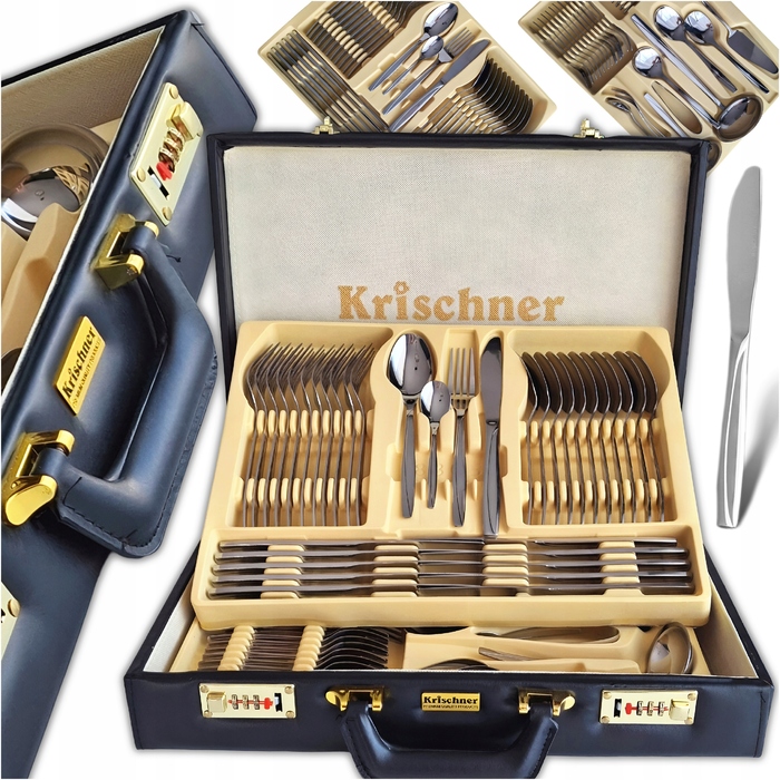 Набір столових приборів Krischner POŁYSK, 72 предмети