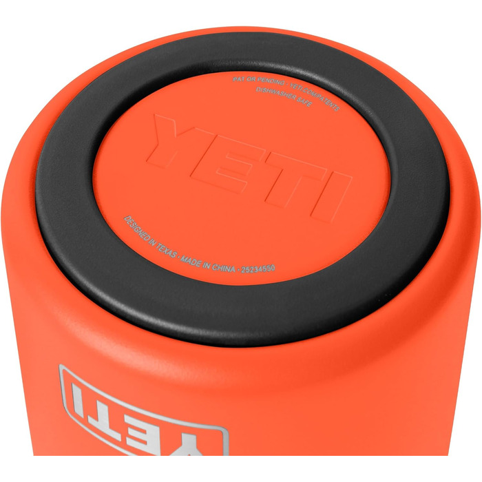 YETI Rambler Wine Chiller - Stainless Steel Insulated Wine Cooler (Papaya)