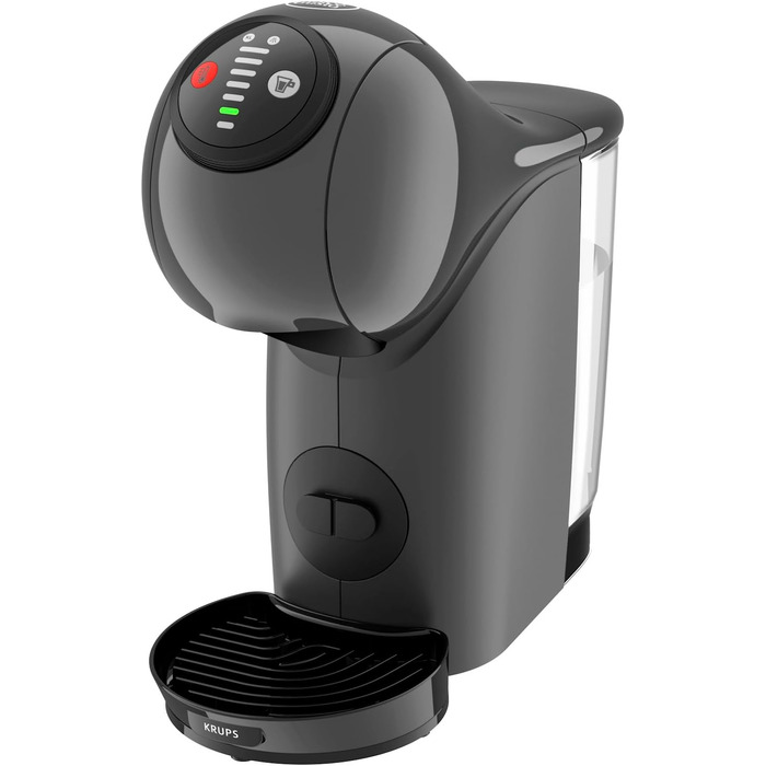 Кавомашина NESCAFÉ Dolce Gusto Genio S від KRUPS, 15 Bar, компактна, з автовимкненням, антрацит, KP243B