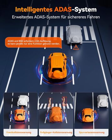 Відеореєстратор-дзеркало WOLFBOX M40 10