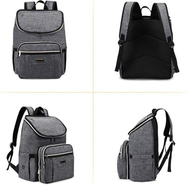 BAGLHER Рюкзак для собак, сірий колір