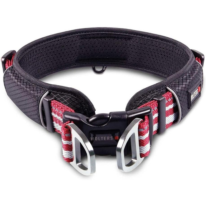Нашийник для собак Wolters Active Pro, розмір 35-40/45-52 см, червоний/чорний