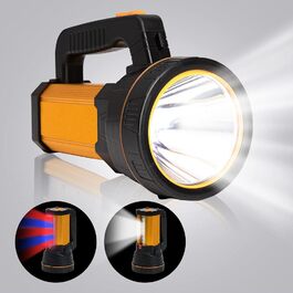 Ліхтар ручний MAYTHANK LED, 10000 люмен, акумуляторний, потужний прожектор для пошуку, USB-C, для кемпінгу