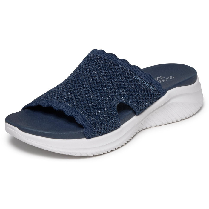Сандалі жіночі Skechers Ultra Flex 3.0 Bring It! Navy (42 EU) - зручні повсякденні