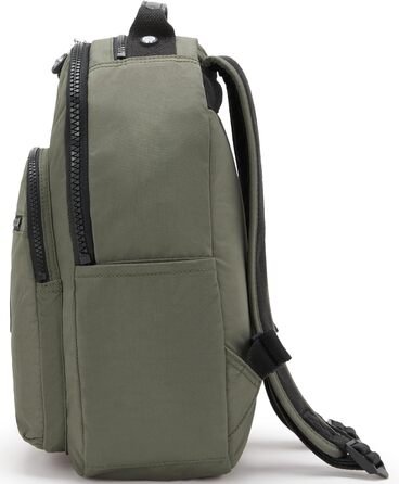 Рюкзак Kipling Seoul S зелений, захист для ноутбука, малий