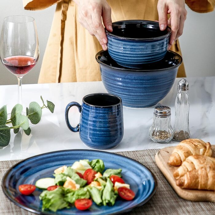 Набір кавових чашок Hasense, темно-сірий, 4 шт., 340 мл, з великою ручкою, для кави, чаю, молока, гарячого шоколаду, сумісні з мийкою та мікрохвильовою піччю