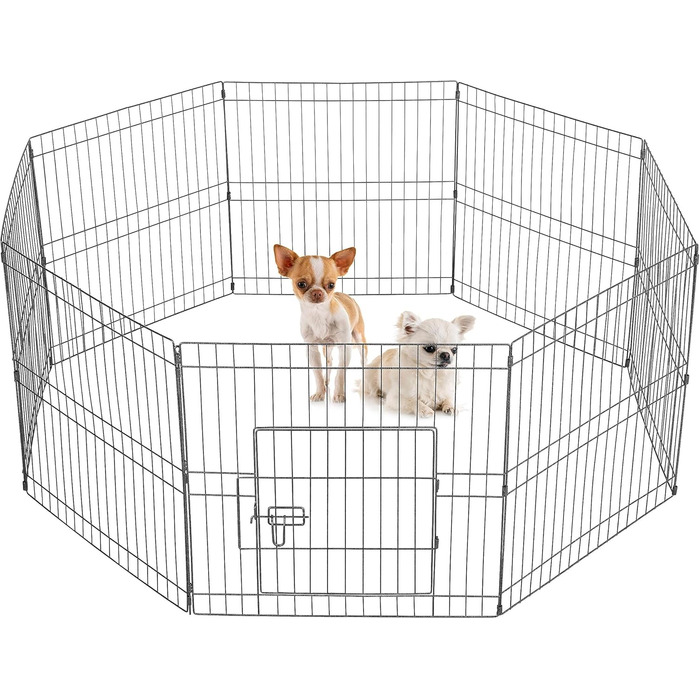 Клітка-загон для тварин Yaheetech 61x61 см, 8 частин