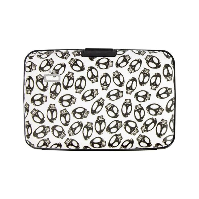 Алюмінієве картхолдер ÖGON -DESIGNS Smart Case Stockholm V1 з RFID захистом (Skull Style)