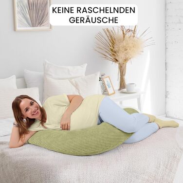 Подушка для годування Amilian Stillkissen XXL 170 см - для вагітності та годування - знімний чохол