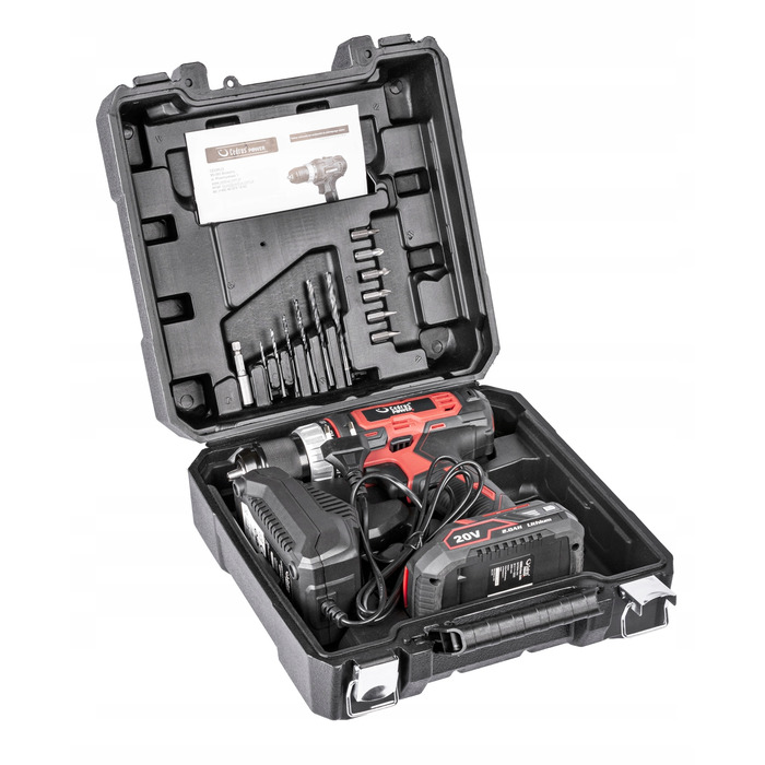 Акумуляторний шурупокрут Cedrus 20 V D40Li-SET