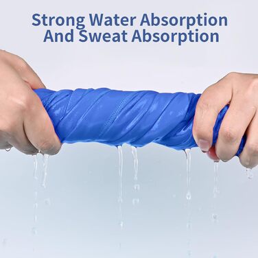 Набір рушників з мікрофібри (3 шт.): 180x80 см + 2 шт. 80x40 см. Для фітнесу, сауни, пляжу, подорожей. Темно-зелений (блакитний)