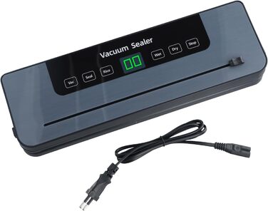 Вакуумний пакувальник Focenat з нарізкою, комплект з 10 пакетами, для зберігання продуктів харчування, міцна зварювальна швейна 30 см